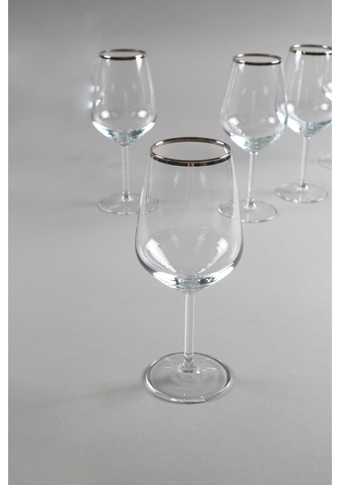 Rakle Avantgarde Platin 4'lü Kadeh Seti 490 Cc Renkli