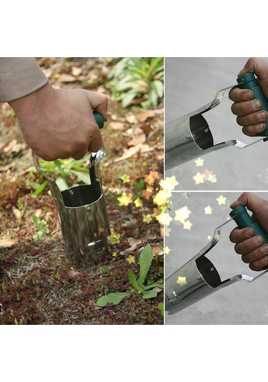 Suntek Metal Sebze Bitkileri Fide Nakli Bahçe Ekici El Aleti