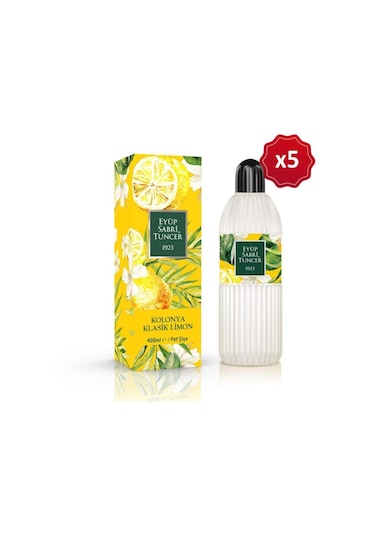 Eyüp Sabri Tuncer Klasik Limon Kolonyası 80 Derece Pet Şişe 400 Ml