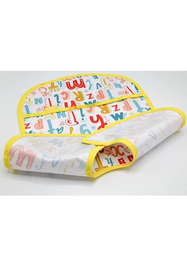 Babyjem Baskılı Blw Kolsuz Mama Önlüğü Balon Desen
