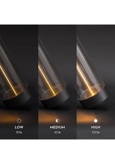 Techtic Manyetik Masa Lambası Abajur Şarjlı Modern Okuma Işığı