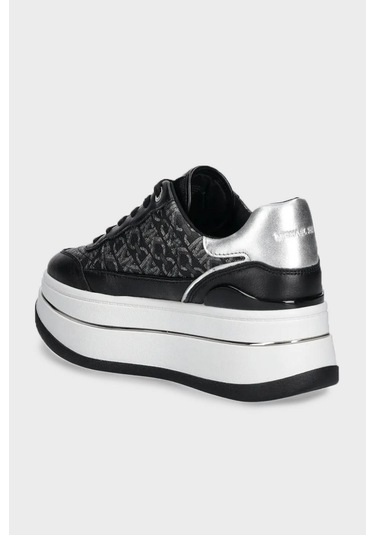 Michael Kors Bayan Ayakkabı 43f4hyfs2l 023 Siyah-gümüş Siyah-Gümüş Siyah - Gümüş