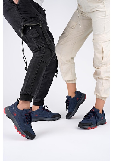 Muggo North Unisex Garantili Trekking Outdoor Ayakkabı Lacivert