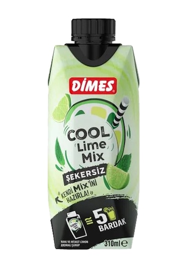 Dimes Cool Lime Berry + Şekersiz + Karpuz 3 x 310 ML
