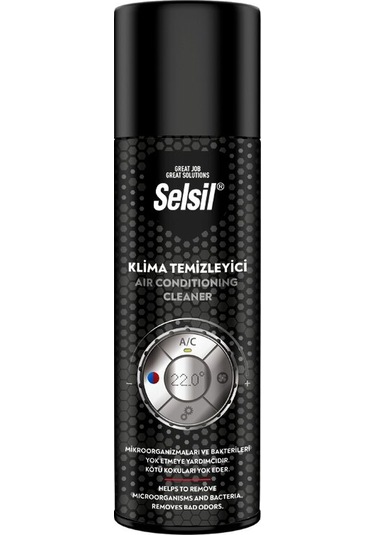 Selsil Klima Temizleyici Sprey 150ml Mikro Organizma - Bakteri - Kötü Koku Temizleyici 4593