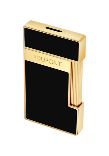 S.t. Dupont Lacquered Slimmy Siyah Puro Çakmağı 28222