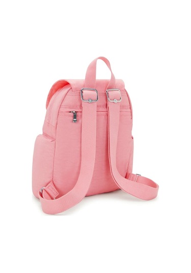 City Zip Mini Küçük Boy Sırt Çantası Pembe