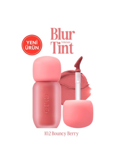 Clio Blur Efekti Veren Kadife Bitişli Dolgunlaştırıcı Tint Clıo Volumate Blur Tint 102 Bouncy Berry