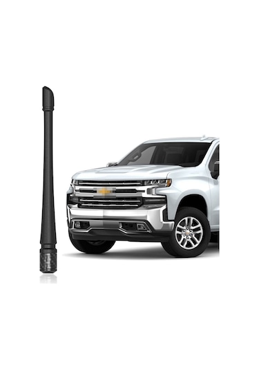 Gajeena Chevrolet Ve Gmc Modelleri İçin Dayanıklı 7 İnç Fm/am Araç Anteni, Kolay Montaj, Sinyal Güçlendirme