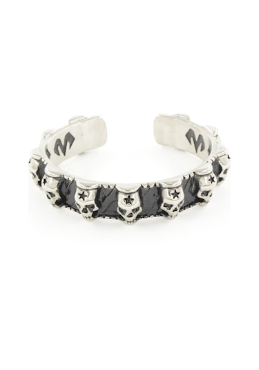 Black Skull Çelik  Bileklik Çelik
