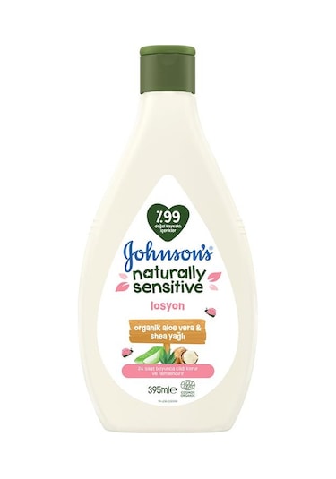 Johnson's Naturally Sensitive Losyon 395ml