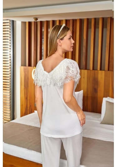 Cossy By Aqua 24650 Ekru Hamile Lohusa Pijama Tk