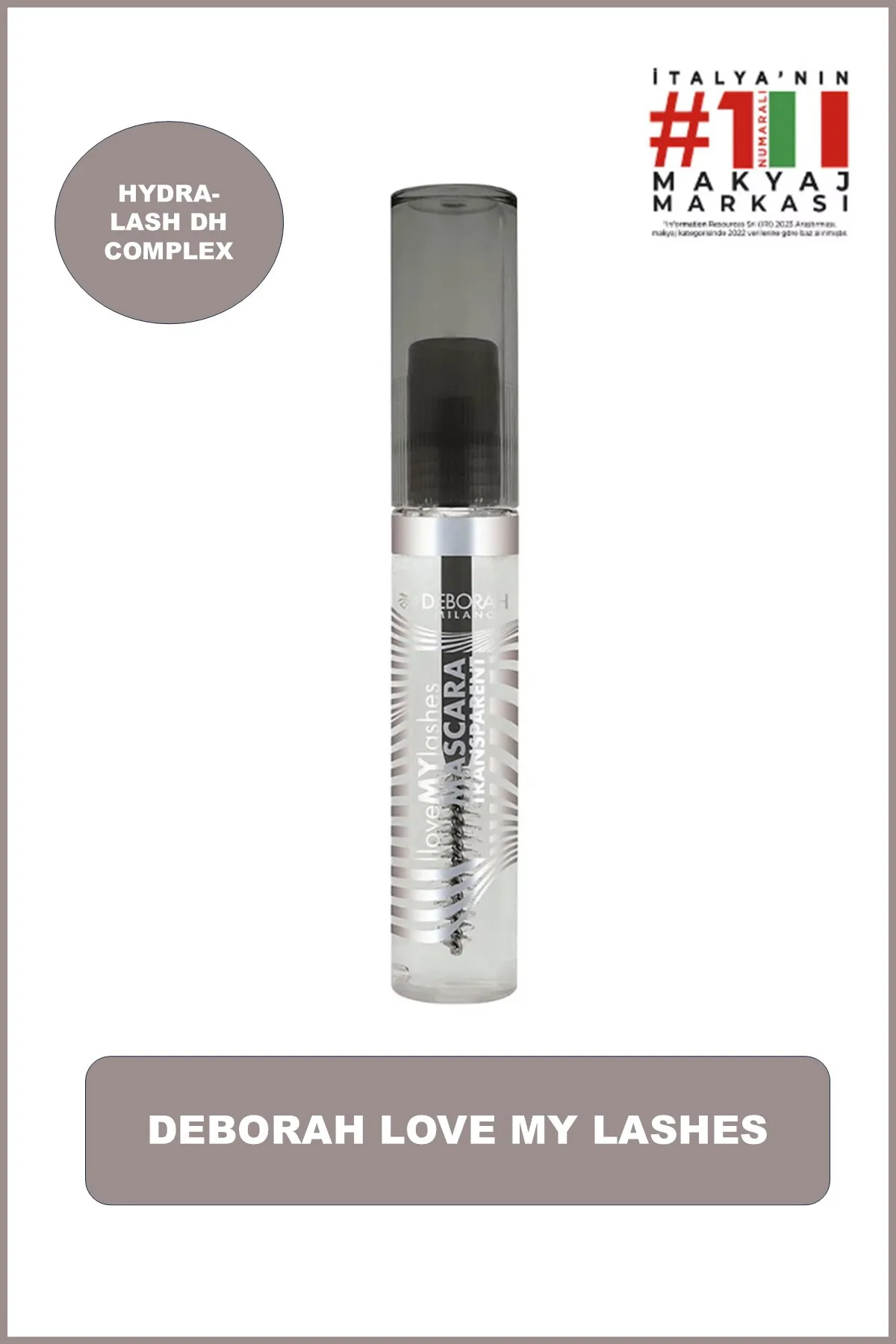 Deborah Love My Lashes Transparan Kaş Maskarası Şeffaf