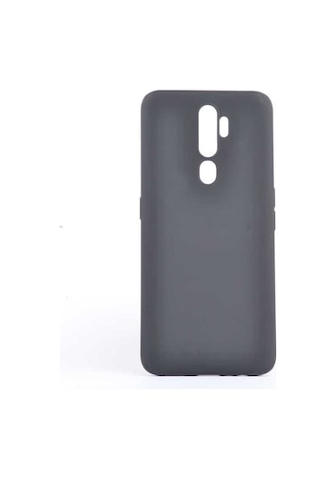 Oppo A9 2020 Kılıf Zore Premier Silikon Kapak Siyah