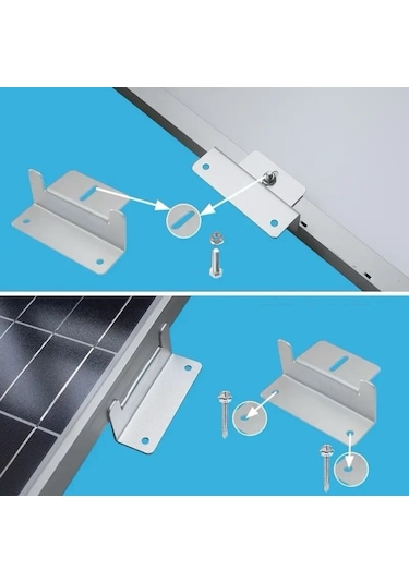 Güneş Paneli Tutucu - Güneş Paneli Montaj Aparatı - Panel Tutucu