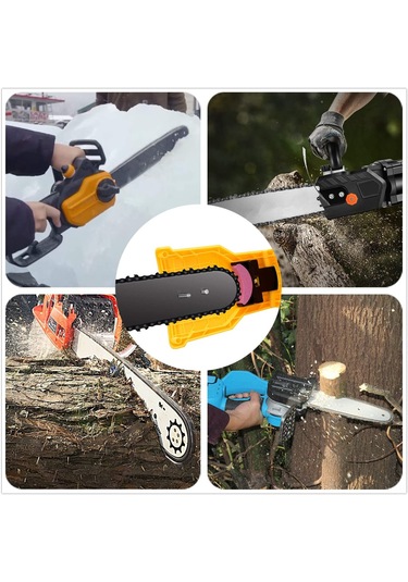 Maiyame Plastik + Taş Zımpara Seti, 14-20 İnç 1/2 Delikli Motosaplar İçin, 3 Ekstra Zımpara Taşı İle