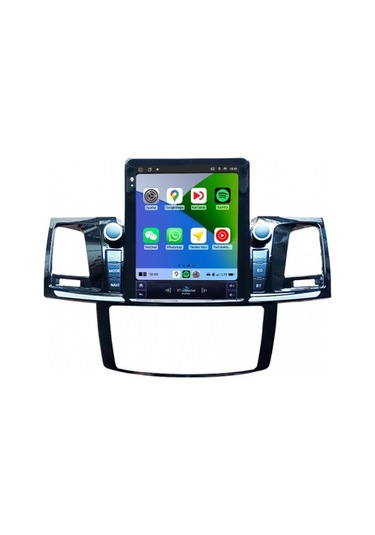 Toyota Hilux 9.7 İnç 2005-2008 Tesla Carplay Androidauto Android Multimedya Sistemi