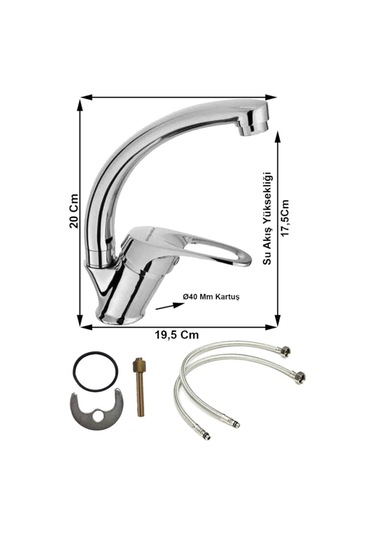 4'Lü Mix Banyo Lavabo , Eviye  Batarya Seti Ve Duş Seti Diğer