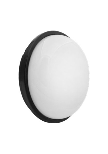 30 Watt Gün Işığı Ledli Bahçe, Balkon, Banyo, Nemli Alan Tavan Ve Duvar Apliği, Led Armatür, Aplik Siyah
