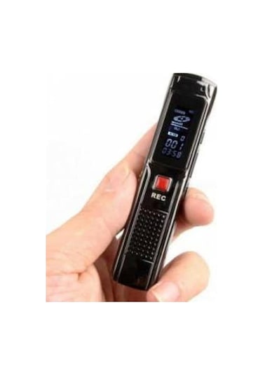 Kingboss HS-26 8 GB Dijital Ses Kayıt Cihazı Siyah