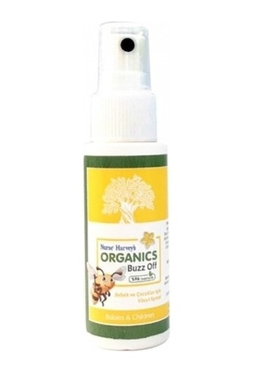 Nurse Harvey's Buzz Off Organik Bebek Ve Çocuklar İçin Vücut Spreyi 50 ML