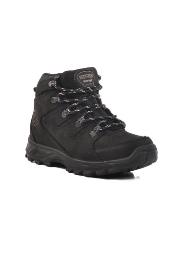 Nubuk Siyah Su Geçirmez Unisex Bot G5558 G Nubuk Siyah