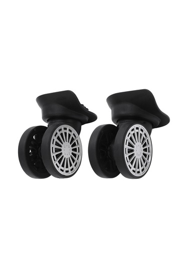 Geeroyoo A60 Modeli Valiz Tekerlekleri - Sessiz, Dayanıklı Pp+pet Malzeme, Kolay Kurulum, 2 Adet Tekli Paket Tamir Ve Bakım İçin