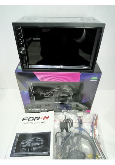For-x Android Double Teyp – For-x X-965A Car Play – Park Kamerası