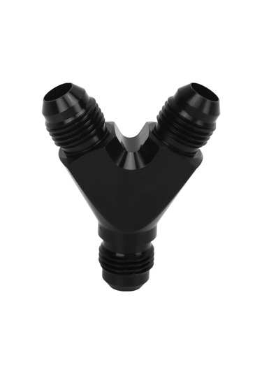 Yakıt Hortumu İçin Evrensel Bağlantı Ayırıcı Siyah Eloksal Kaplama Sızdırmaz Y Adaptörü 6an Diğer