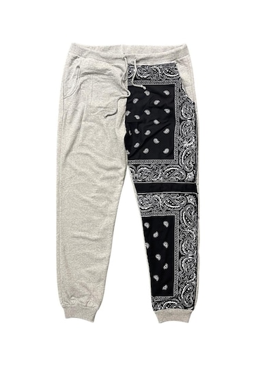 Premium Patchwork Unisex Eşofman Altı 001