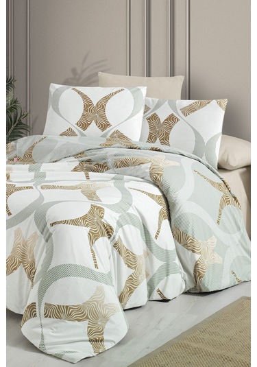 Aytunç Melis %100 Pamuklu Tek Kişilik Nevresim Takımı 160x220 Cm Desenli