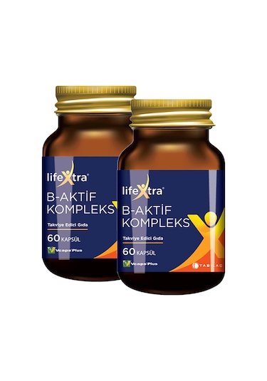 Lifeextra B Kompleks 60 Kapsül 2 Adet