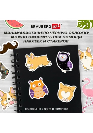 Brauberg Karalama Defteri A4 Çizim Bloknotu, Beyaz Kağıt 160g/m2, 40 Yaprak 158572161 Diğer