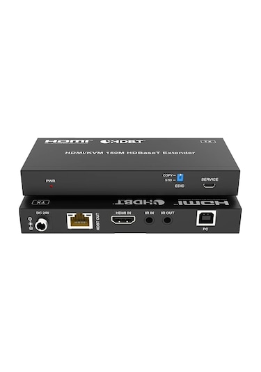 Woxcon Hdmı Ve Usb Kvm 18gbps Hdbaset 150 Metre Extender