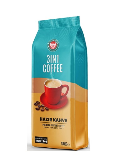 3'ü 1 Arada Hazır Kahve 1 Kg. 3ın1 Coffee Hazır