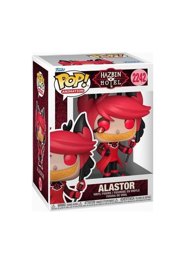 Funko Pop Hazbin Hotel Alastor Vinyl Figürü 9,5 Cm Karakter Figürü