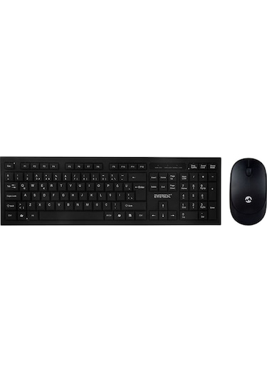 Everest KM-6121 Kablosuz Q Slim Klavye Mouse Set