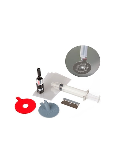 Oto Cam Tamir Kiti Araç Ön Cam Çatlak Çizik Giderici Araba Camı N11.2103