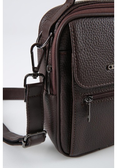 Kahve Erkek El Ve Omuz Çanta 31499 Kahve Kahverengi