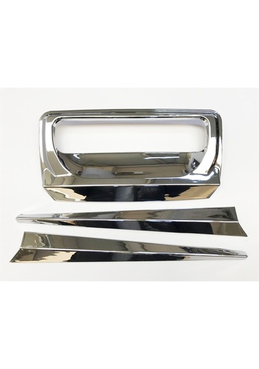 Ford Ranger 2015 Sonrası Arka Bagaj Açma Nikelaj 3 Parça Hd81