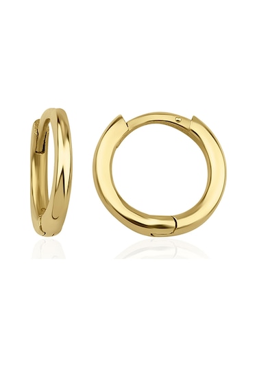 Fiyonk Kuyumculuk 14 Ayar Altın Mini Halka Küpe 2 001