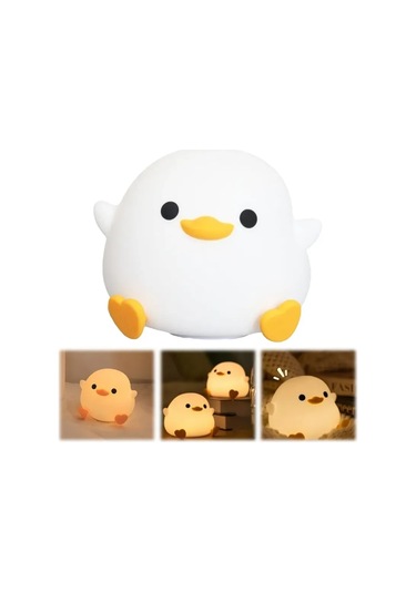 Uyku Sensörü Lambası, Taşınabilir, Şarj Edilebilir, Sıcak Işık, Pat Lambası, Silikon Gece Lambası, Yatak Odası Başucu Lambası, Gece Lambası Diğer