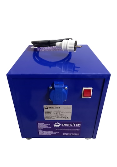 Enerjitem 5 Kva Kutulu Trafo, Giriş:220 Vac Çıkış:110-120