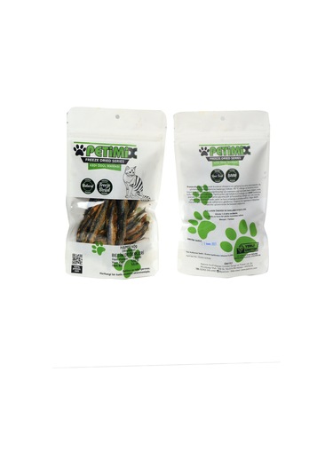 Petimix Freeze Dry Hamsi Kedi Ödül Maması 40 G