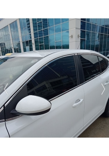 Renault Taliant Cam Çerçevesi Krom Çıta Seti 16 Parça P.çelik Tam