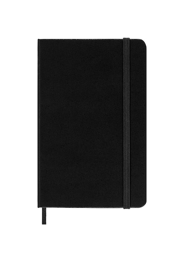 Moleskine Çizgili Siyah Defter Cep Boy Sert Kapak