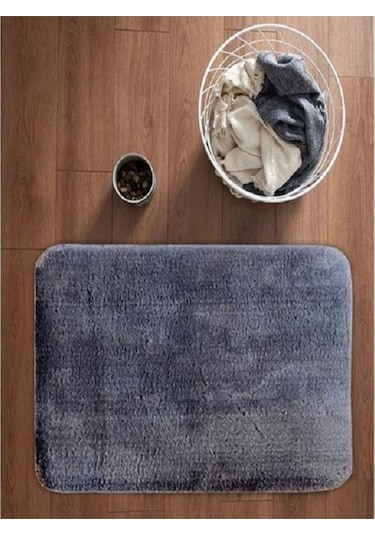 Saraz Halı Puffy Banyo Paspas 40 X 60 Antrasitantrasit Antrasit