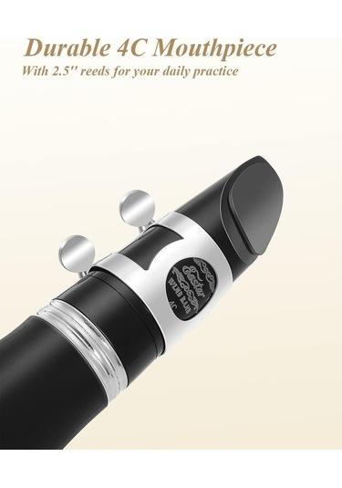 Eastar Ecl-400 Black Ebonite Si Bemol Klarnet