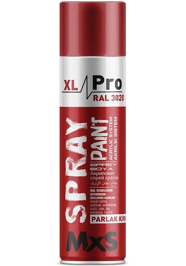 Mxs Sprey Boya Xl Pro 500 Ml-Renk Seçenekli