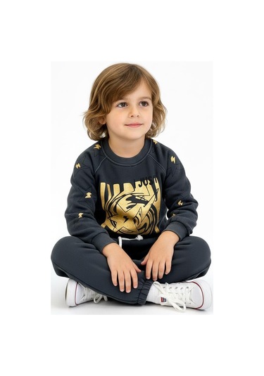 I Just Wanna Be Baskılı 2li Takım Bordo